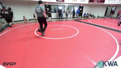 85 lbs Rr Rnd 2 - Luke Robertson, Gore Pirates Youth Wrestling vs Colton Hollenbeck, Wyandotte Youth Wrestling