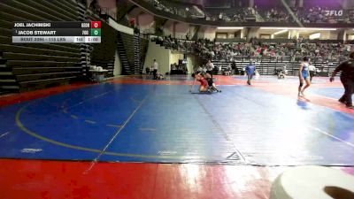 115 lbs Quarterfinal - Joel Jachimski, Georgia vs Jacob Stewart, 706 Wrestling