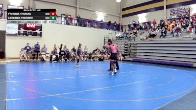 130 lbs Semis & 1st Wb (8 Team) - Abelinda Tercero, Gilmer County vs Tytionia Thomas, Jordan