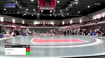 125 lbs Rr Rnd 2 - Kirsten McNutt, Duncan Demons vs C. Hill, McAlester High School Girls