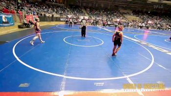 100 lbs Round Of 16 - Walker Lasiter, Bentonville Wrestling Club vs Maverick Hoehn, MCWC