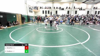 126 lbs Consi Of 16 #1 - James Botelho, Norwood vs Colin DuBois, Scituate