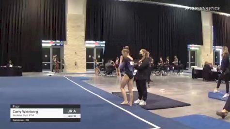 Carly Weinberg - Floor, Buckeye Gym #114 - 2021 USA Gymnastics Development Program National Championships
