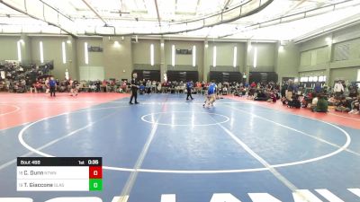 190 lbs Consi Of 8 #2 - Charles Dunn, Newtown vs Troy Giaccone, Glastonbury