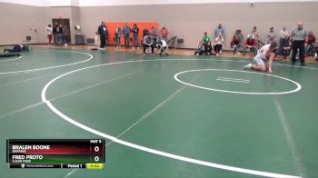 190 lbs Cons. Round 5 - Fred Proto, Clear Fork vs Bralen Boone, Ontario