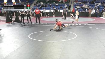 144 lbs Consi Of 16 #2 - Lucas Fama, Tyngsborough/Dracut vs Nick DeLorme, Natick
