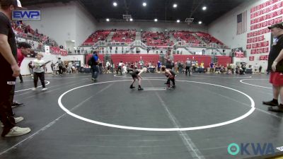 52 lbs Consi Of 4 - Nolan Elwell, Mustang Bronco Wrestling Club vs Gavin Fulton, F-5 Grappling