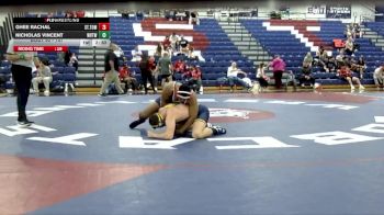 197 lbs Cons. Round 2 - Ghee Rachal, St. Thomas University vs Nicholas Vincent, Wvu Tech (W.Va.)