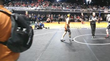 6A 120 lbs Quarterfinal - D`Angelo Zuniga, El Paso Pebble Hills vs Oliver Pulliam, Allen