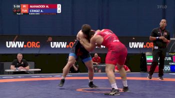 87 kg Bronze - Mohammadhossein Mahmoodi, IRI vs Ali Cengiz, TUR