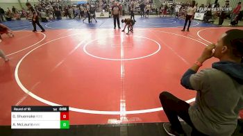 61 lbs Round Of 16 - Gabriel Shuemake, Poteau Youth Wrestling Academy vs Anthony McLaurin, Keystone Wrestling Club