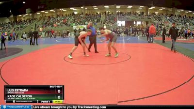 250 lbs Champ. Round 1 - Kade Calderon, Ascend Wrestling Academy vs Luis Estrada, Dallas Mat Club