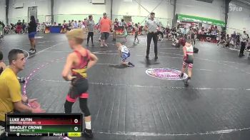 56 lbs Placement (4 Team) - Luke Autin, Backyard Brawlers vs Bradley Crowe, Team Palmetto