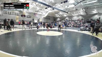 128 lbs Quarterfinal - Scott Tinnes, Dethrone vs Uriel Perez, Kastner