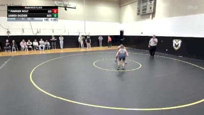 165 lbs Champ. Round 2 - Parker Holt, Cornerstone vs James Dozier, Marian University (IN)