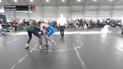 144 lbs Round 7 (8 Team) - Danny Sizler, West Geauga Wolverines vs Jon Belcher, Xtreme Team