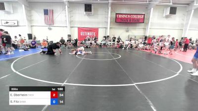 95 lbs Final - Eli Oberheim, The Hunt Wrestling Club vs Shay Fitz, South Hills Wrestling Academy