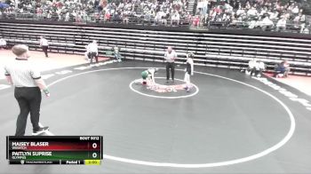 5A 105 lbs Champ. Round 1 - Maisey Blaser, Wasatch vs Paitlyn Suprise, Olympus