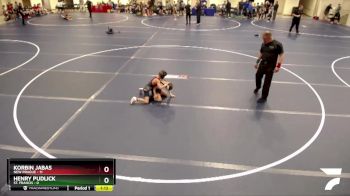 55 lbs Round 1 (6 Team) - Henry Pudlick, St. Francis vs Korbin Jabas, New Prague