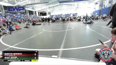 84 lbs Semis (4 Team) - Quintyn Hendrich, Slyfox Silver vs Wyatt Boyer, Victory Wrestling