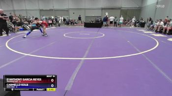 106 lbs Placement Matches (8 Team) - D`Anthony Garcia Reyes, Washington vs Carmello Kolb, Ohio Red