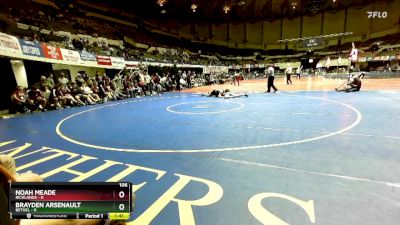 106 lbs Quarters & Wb (16 Team) - Brayden Arsenault, Bethel vs Noah Meade, Richlands