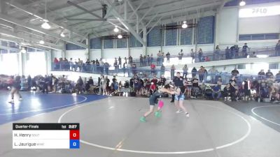 116 kg Quarterfinal - Havah Henry, South HS vs Leia Jaurigue, Wine Country Wr Ac