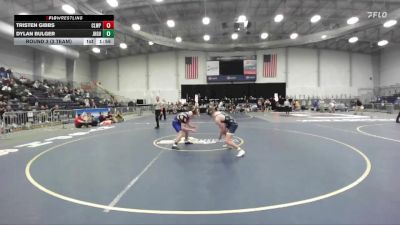 160 lbs Round 3 (3 Team) - Dylan Bulger, John H Glenn HS vs Tristen Gibbs, Chautauqua Lake-Westfield-Panama