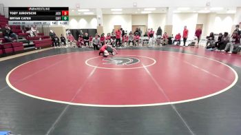 138 lbs 4th Wrestleback (16 Team) - Bryan Cates, Coffee vs TOBY JUROVSCHI, Jackson County