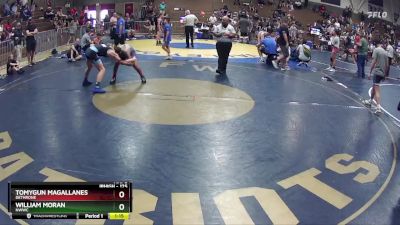 125 lbs Semifinal - William Moran, NWWC vs TomyGun Magallanes, Dethrone