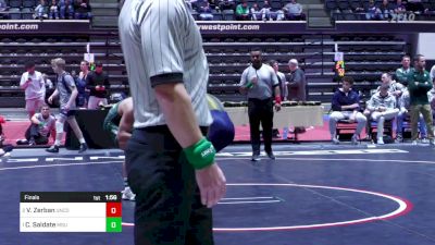 157 lbs Final - Vincent Zerban, Northern Colorado vs Chase Saldate, Michigan State