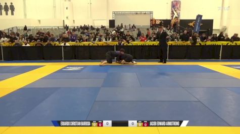 Jacob Edward Armstrong vs Eduardo Christian Barbosa 2024 World IBJJF Jiu-Jitsu No-Gi Championship