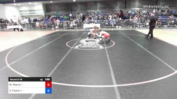 115 lbs Round Of 16 - Mary Manis, FL vs Virginia Foard, PA