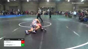 160 lbs Quarterfinal - Andrew Willard, Blue Devil WC vs Aaron Dillingham, Terminator