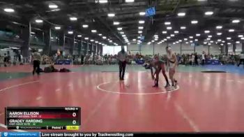 115 lbs Round 4 (6 Team) - Aaron Ellison, NCWAY National Team vs Gradey Harding, East Coast Elite