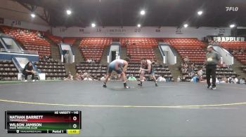 145 lbs Cons. Round 8 - Nathan Barrett, Tohopekaliga vs Wilson Jamison, Wave Wrestling Club