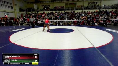 130 (132) Semifinal - Yarely Barreto, Albany vs Ayaka Naddy, Concord