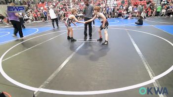 100 lbs Consi Of 8 #2 - Payton Brashers, Gentry Youth Wrestling vs Logan Hansen, Gentry Youth Wrestling