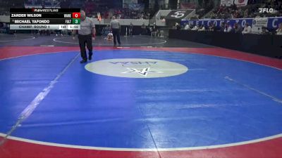 1A-4A 144 Champ. Round 1 - Michael Yafondo, Fultondale vs Zander Wilson, Walter Wellborn