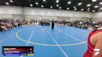 138 lbs Round 2 (8 Team) - Jaydyn McKinney, Ohio Red vs Isis France, Arizona Black