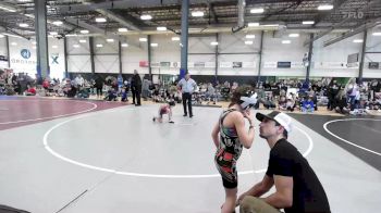 50 lbs Rr Rnd 1 - Oakley Wagner, Wyoming Underground vs Joella Garrison, Rogue Matclub