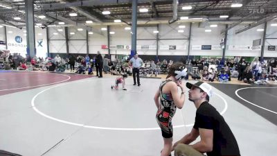 50 lbs Rr Rnd 1 - Oakley Wagner, Wyoming Underground vs Joella Garrison, Rogue Matclub