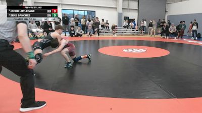 105 lbs Champ. Rd Of 16 - Jacob Littlepage, Bald Eagle Wrestling vs Zeke Sanchez, Sanderson Wrestling Academy