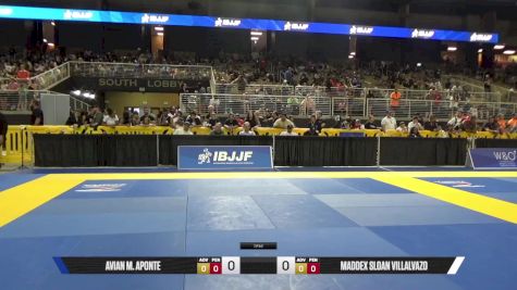 Maddex Sloan Villalvazo vs Avian M. Aponte 2025 Pan Kids Jiu-Jitsu IBJJF Championship