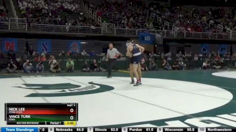 141 lbs Consolation - Nick Lee, Penn State vs Vincent Turk, Iowa