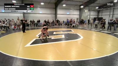 134-137 lbs Round 2 - Izak Goodro, Wheatland vs Gabriel Martinez, Ogallala