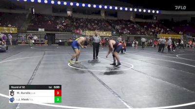 235 lbs Round Of 32 - Matthew Rundle, Auburn vs Jacob Meek, Toledo