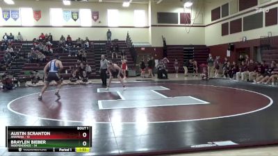 190 lbs Round 1 (4 Team) - Braylen Bieber, Independence vs Austin Scranton, Anamosa