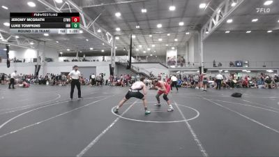 165 lbs Round 1 (6 Team) - Jeromy McGrath, CTWHALE ORCA vs Luke Tompkins, Iron Horse White
