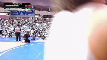 120 lbs Quarterfinal - Joseph Kimbrough Jr, Conway Wrestling Club vs Bennett Emerson, Conway Wrestling Club